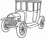 Carro Antigo Epoca Antiguo Vozila Dibujos Automovil Masina Coloring Avtomobil Pobarvanka Coches Desene Tudodesenhos Antigos Telefone Som Acolore Antiga Roma sketch template