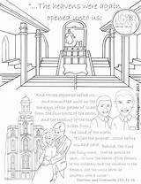 Coloring Lesson Doctrine Covenants 2nd sketch template