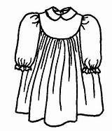 Nightgown Abby sketch template