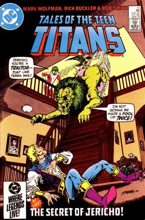 tales of the teen titans vol 1 51 dc database fandom powered by wikia