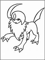 Absol Desenhar Pokémon Freecoloring Krokorok Ausmalen Sandstorms Membranes Shield Tudodesenhos sketch template