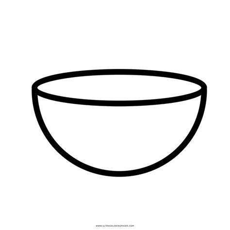 great collection empty bowl coloring page empty fish bowl