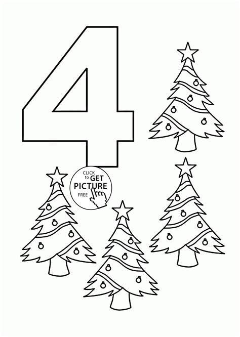 number  coloring pages  kids counting sheets printables