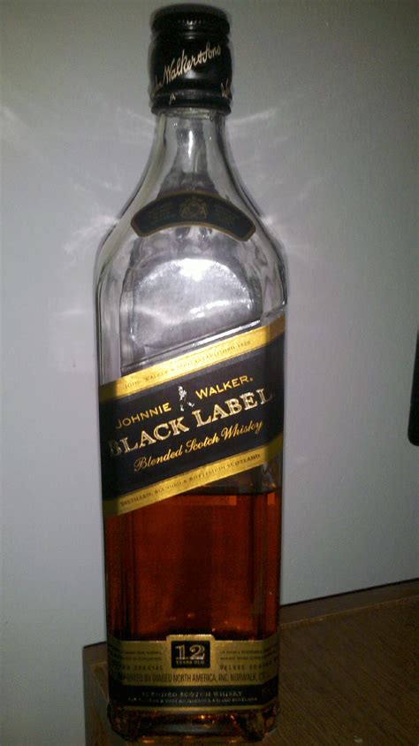 johnnie walker black label scotch ml honest booze reviews