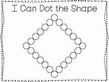 Worksheets Shape Tracing Diamond Rhombus Activities Prescho Created sketch template