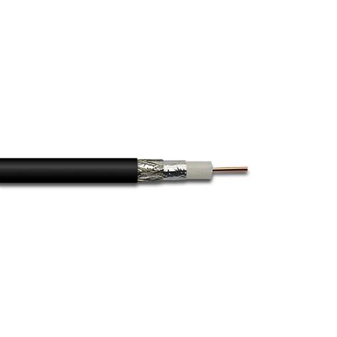 syston cable technology  ft rgu black gel filled direct burial coaxial cable  sp bk