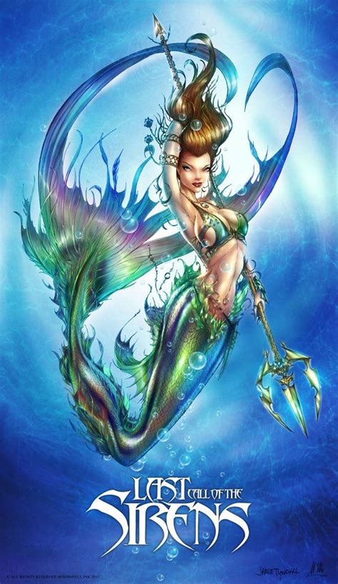 Mermaid Last Call Of The Sirens By Jamietyndall On Deviantart