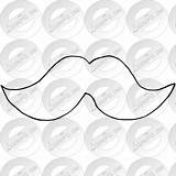 Mustache Watermark Register Remove Login sketch template