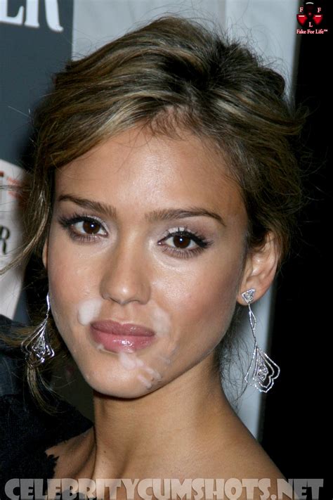 jessica alba cumshot fakes celebrity porn photo