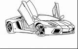 Lamborghini Drawing Coloring Pages Printable Car Getdrawings sketch template