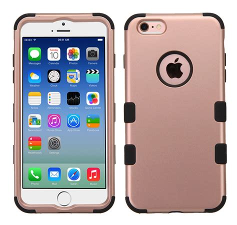 Funda Case Iphone 6s Plus Con Cristal Templado Rosegoldbk 399 00 En