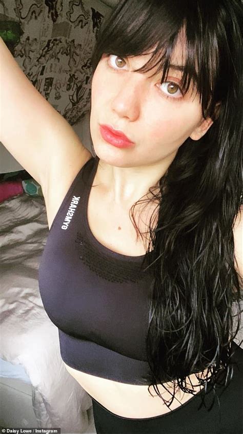 Daisy Lowe Displays Her Toned Torso In A Black Crop Top As She Admits
