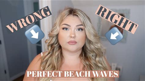 My Secrets To Perfect Beach Waves Youtube