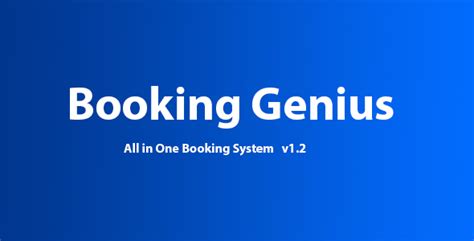 booking genius ultimate travel agency  booking system  nulled