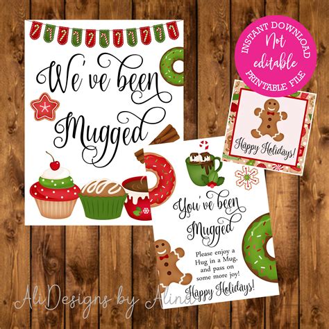 youve  mugged instant digital  printable etsy espana