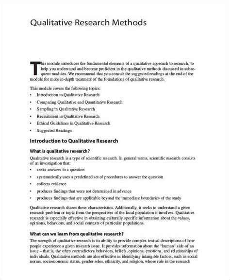 qualitative research paper critique