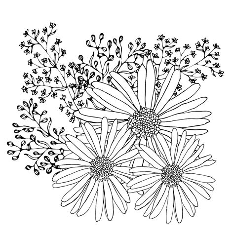 flowers coloring pages   fun printable coloring pages  spring flowers printables