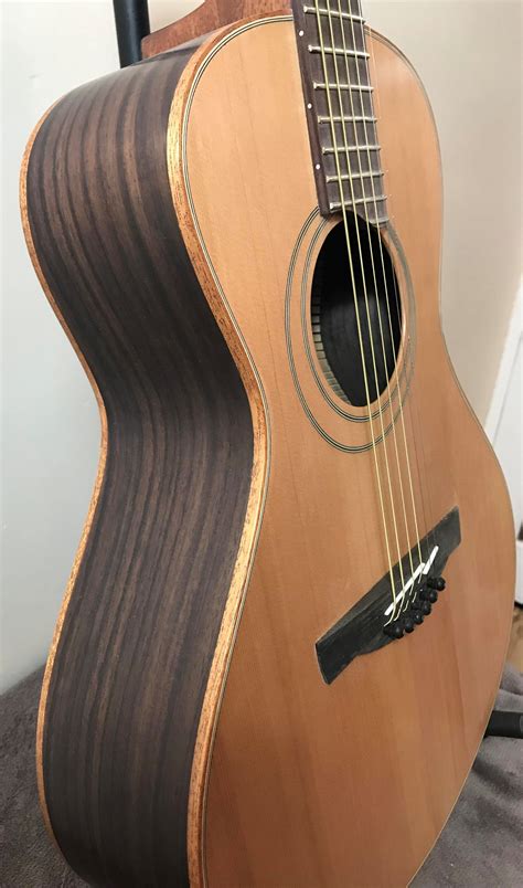 custom handmade guitar acoustic guitar luthier concert guitar   cedar top indian