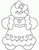 Gingerbread Lebkuchen Gengibre Boneco Wonder Stockings Coloringstar sketch template