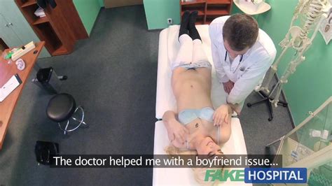fake hospital shy patient with soaking wet pussy squirts on docs