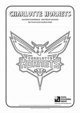 Nba Coloring Pages Hornets Charlotte Logos Basketball Cool Teams Logo Team Clubs Colouring Kids Conference Easter Southeast Division Hawks Atlanta sketch template