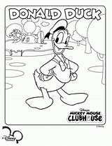Clubhouse Kleurplaat Colouring Clubhuis Kleurplaten Micky Maus Sheet Ausmalbild Goofy Coloringpage Picturethemagic sketch template