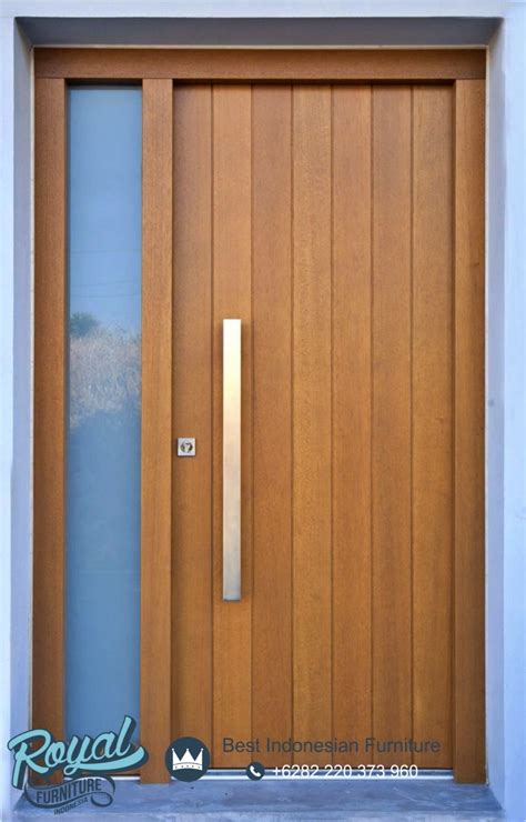 model pintu kayu jati jepara minimalis terbaru jual pintu kusen jati model terbaru royal