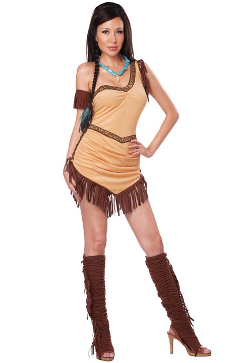 native american beauty sexy indian pocahontas adult costume