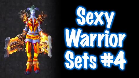 Jessiehealz 10 Sexy Warrior Transmog Sets 4 World Of Warcraft