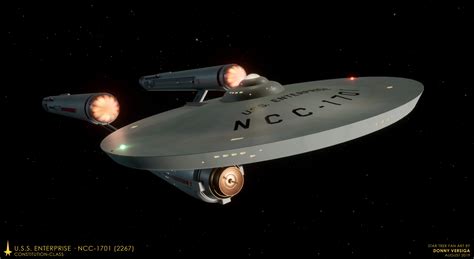 donny versiga uss enterprise ncc  star trek  original series