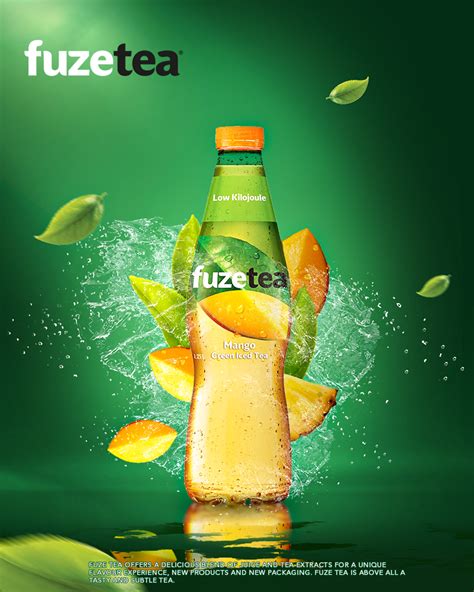 fuze tea green tea ads   world part   clio network