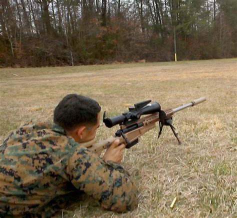 marine snipers   lethal  mk sniper rifle aerotech news review