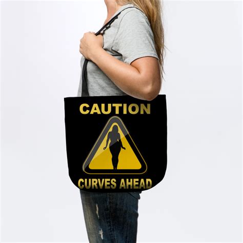 Caution Curves Ahead Thick Woman Silhouette Sexy Sign Caution