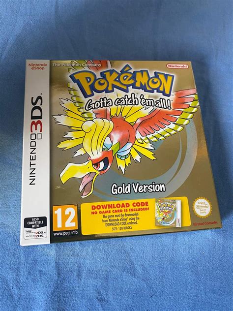 pokemon gold version nintendo   majkelspelbutik pa tradera