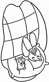 Sleepover Coloring Pages sketch template