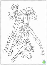 Spies Coloriage Clover Imprimer Odlotowe Agentki Dinokids Espionnes Choc Colorier Kolorowanki Britney Dzieci sketch template
