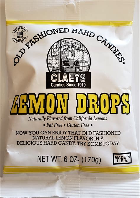 claeys  fashioned lemon drops crowsnest candy company