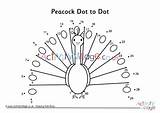 Peacock Dot Dots Village Activity Explore sketch template