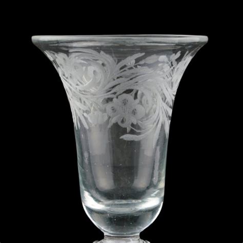 18th century wine glass from graham smith antiques uk