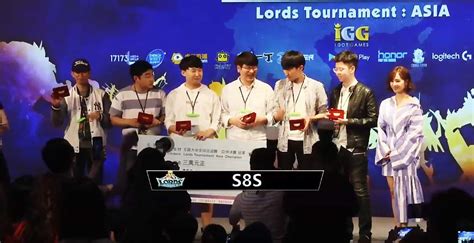 korean team ss won  asia lords tournament lords mobile