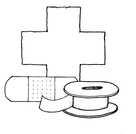 jesus heals band aid craft clip art library