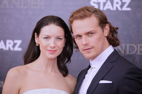 sam heughan and caitriona balfe clicked instantly when