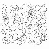 Curls Garden sketch template
