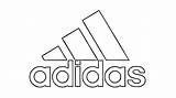 Adidas Pages Coloring Sign Template sketch template