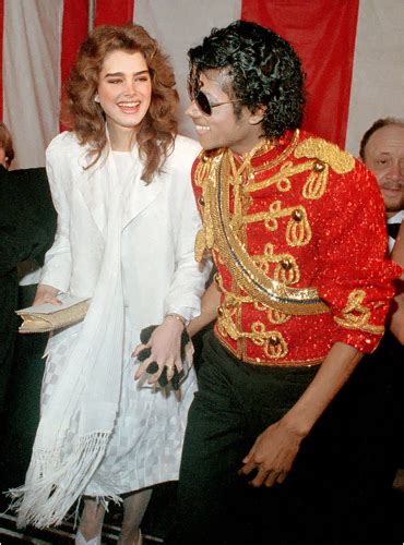 Michael Jackson And Brooke Shields At American Music