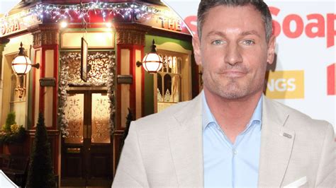 eastenders star dean gaffney lets slip iconic character is making
