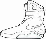 Lebron Pages James Coloring Getcolorings Shoes Color sketch template