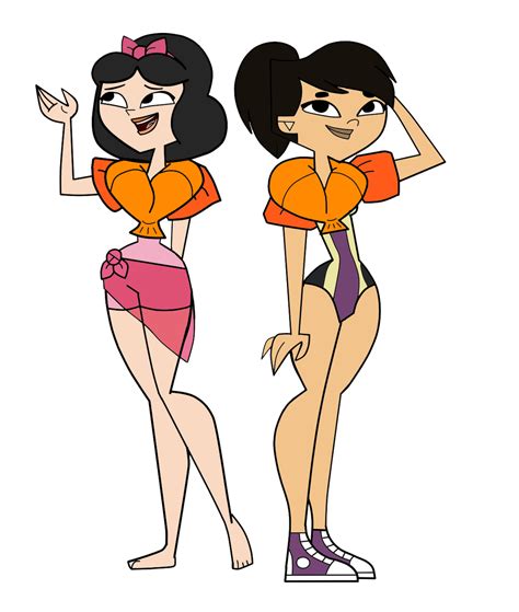 Total Drama Ella And Sky Commission By Evaheartsyou On Deviantart