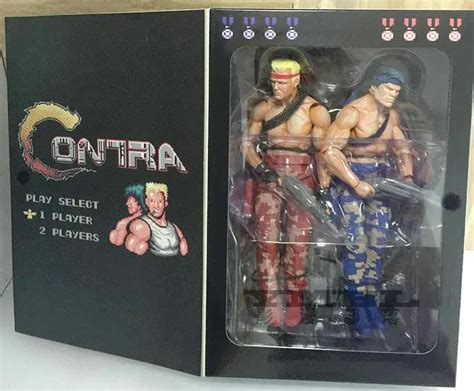 hot sale neca contra bill lance video game appearance action figure