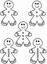 Gingerbread Man Coloring Pages Outline Printable Template Ginger Cliparts Counting Bread Boy Games Clipart People Activities Story Sheet Game Drawing sketch template